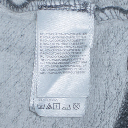 The North Face Womens Grey Pullover Hoodie Medium Cotton Blend