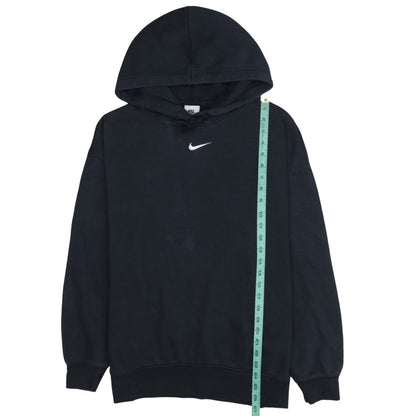 Nike Men's Black Pullover Hoodie S Regular Fit Fleece Sportswear
