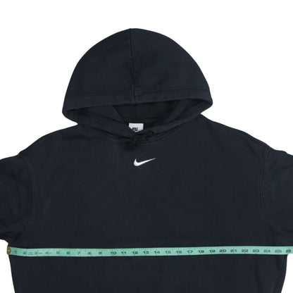 Nike Men's Black Pullover Hoodie S Regular Fit Fleece Sportswear