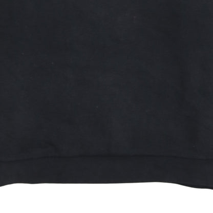 Adidas Mens Black Crew Neck Pullover Sweatshirt Size M