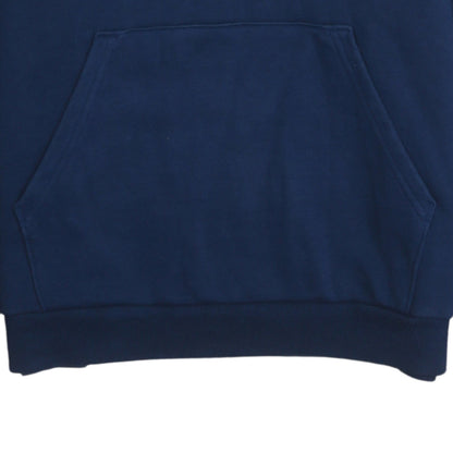 Puma Boys Blue Pullover Hoodie 15-16 Years Logo Fleece Sweatshirt