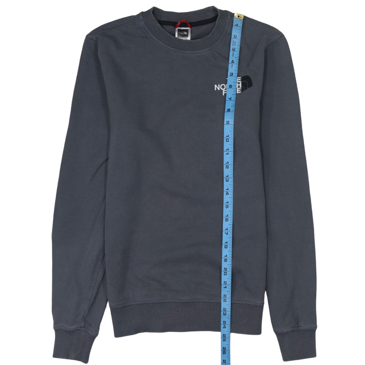 The North Face Men's Grey XS Crew Neck Pullover Sweatshirt