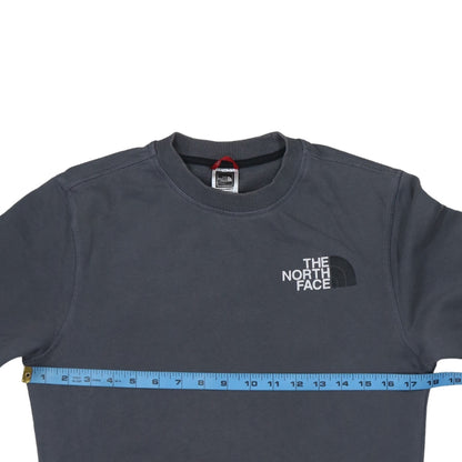 The North Face Men's Grey XS Crew Neck Pullover Sweatshirt