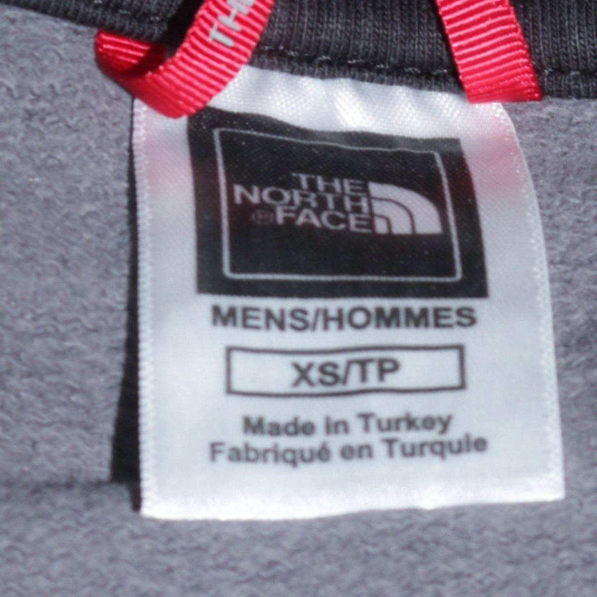 The North Face Men's Grey XS Crew Neck Pullover Sweatshirt