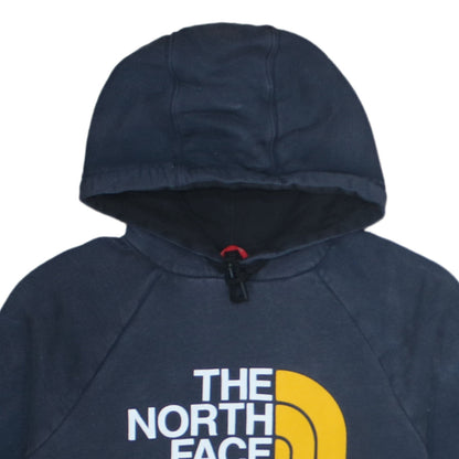 The North Face Men's Blue Pullover Hoodie Size Small Outdoor Fleece