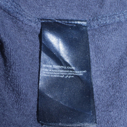 Hilfiger Denim Men's Blue Pullover Hoodie S 1985 Embroidered Logo