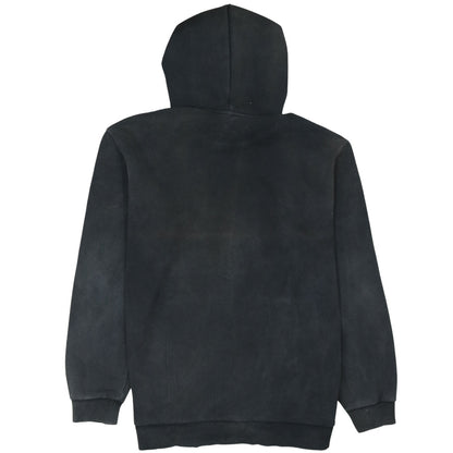 Adidas Men's Black Pullover Hoodie Small Logo Fleece Sportswear