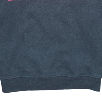 Adidas Women’s Black Pink Logo Pullover Sweatshirt XS