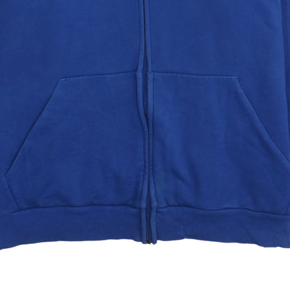 Puma Men's Blue Full Zip Hoodie XL Sportswear Fleece