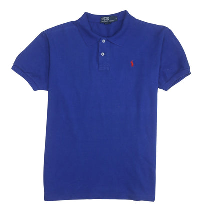 Ralph Lauren Men's Blue Cotton Polo Shirt XL Classic Fit