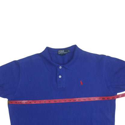 Ralph Lauren Men's Blue Cotton Polo Shirt XL Classic Fit