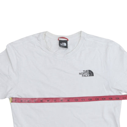 The North Face Men's White XS Graphic Logo Crew Neck T-Shirt