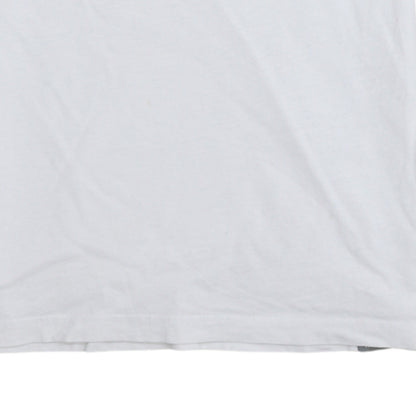 The North Face Men's White XS Graphic Logo Crew Neck T-Shirt