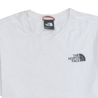 The North Face Men's White XS Graphic Logo Crew Neck T-Shirt