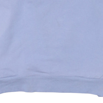 FILA Women’s Blue Crew Neck Pullover Sweatshirt XL Cotton Blend
