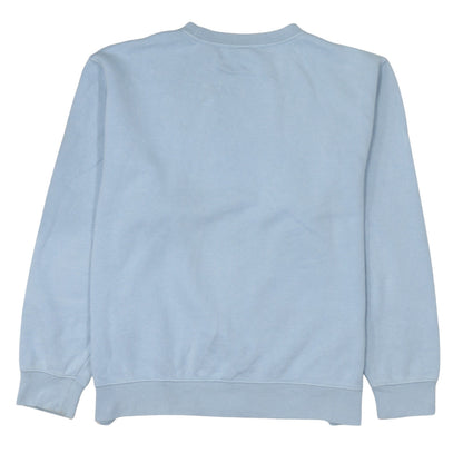 Nike Women Light Blue Crew Neck Pullover Sweatshirt Size L