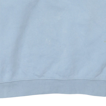 Nike Women Light Blue Crew Neck Pullover Sweatshirt Size L