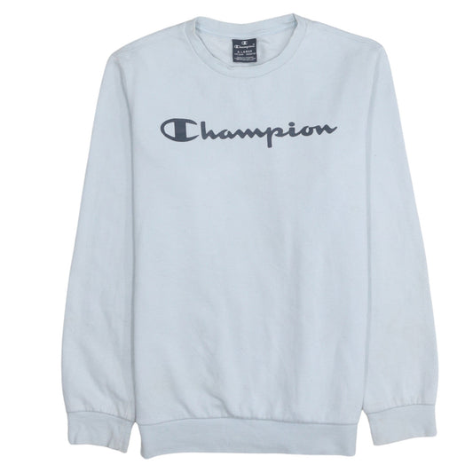 Champion Girls White Logo Pullover Sweatshirt 13-14 Years