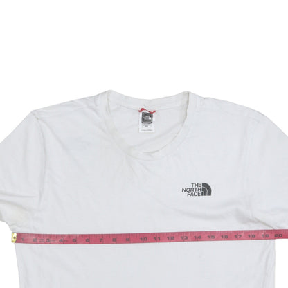 The North Face Mens White Crew Neck Cotton T-Shirt XS