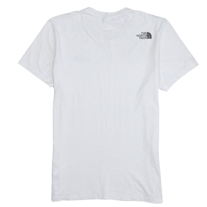 The North Face Mens White Crew Neck Cotton T-Shirt XS