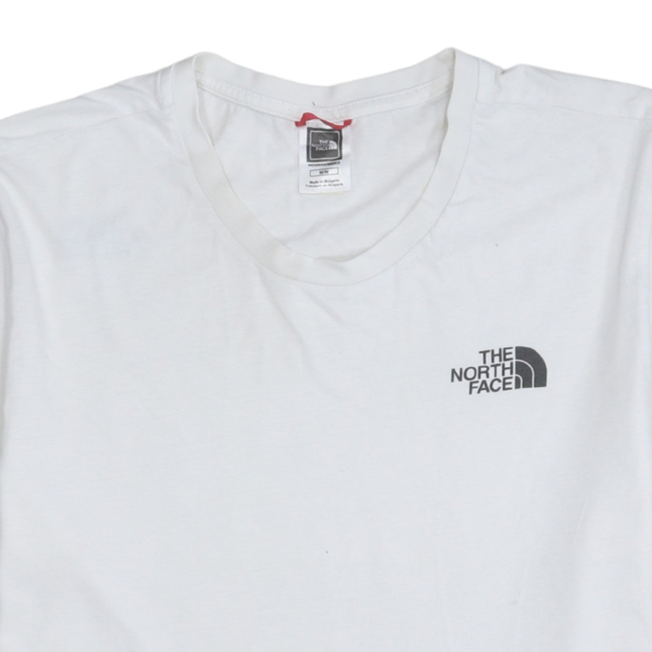 The North Face Mens White Crew Neck Cotton T-Shirt XS