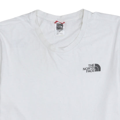 The North Face Mens White Crew Neck Cotton T-Shirt XS