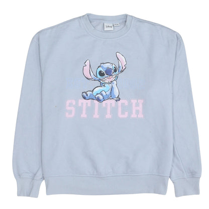 Disney x Primark Women’s Blue Stitch Sweatshirt UK 10/12