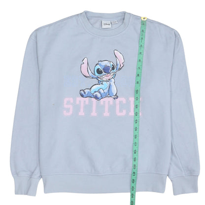 Disney x Primark Women’s Blue Stitch Sweatshirt UK 10/12