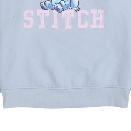 Disney x Primark Women’s Blue Stitch Sweatshirt UK 10/12