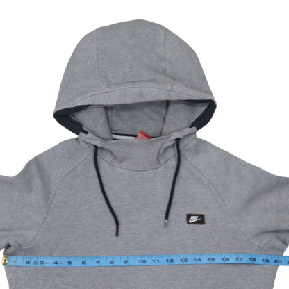 Nike Men's Grey Pullover Hoodie Small Regular Fit Sportswear