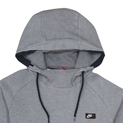 Nike Men's Grey Pullover Hoodie Small Regular Fit Sportswear