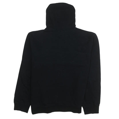 Fila Women's Black Pullover Hoodie Medium Logo Sweatshirt