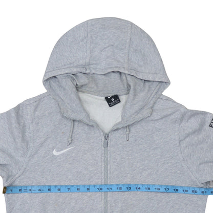 Nike Men's Grey Full Zip Hoodie M Sports Fleece Sweatshirt