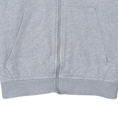 Nike Men's Grey Full Zip Hoodie M Sports Fleece Sweatshirt