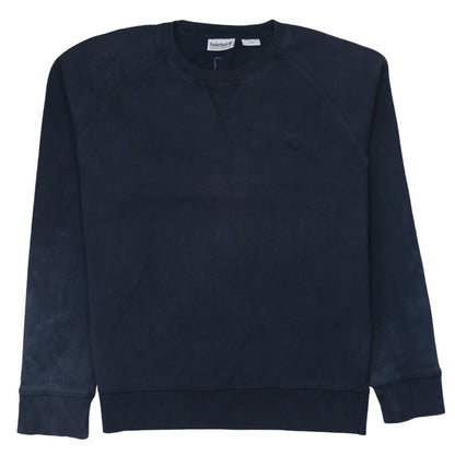 Timberland Men’s Blue Crew Neck Cotton Sweatshirt Size M