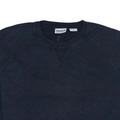 Timberland Men’s Blue Crew Neck Cotton Sweatshirt Size M
