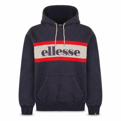 Ellesse Mens Navy Pullover Hoodie M Logo Graphic Hooded Sweatshirt