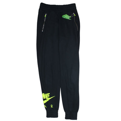 Nike Men's Black XS Jogger Sweatpants with Neon Details