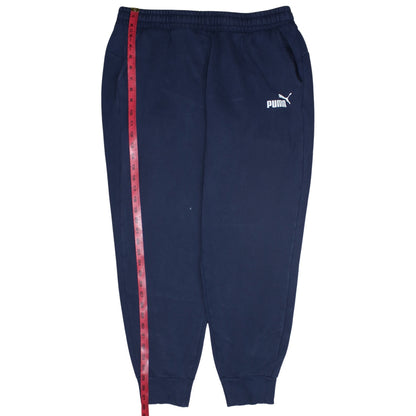 Puma Men's Blue XL Jogger Sweatpants Fleece Activewear Trousers