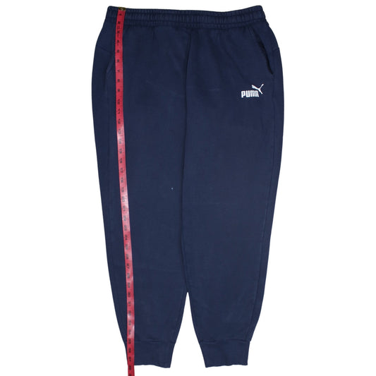 Puma Men's Blue XL Jogger Sweatpants Fleece Activewear Trousers