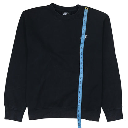 Nike Men's Black Crew Neck Pullover Sweatshirt Size M