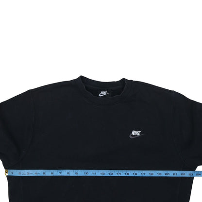 Nike Men's Black Crew Neck Pullover Sweatshirt Size M