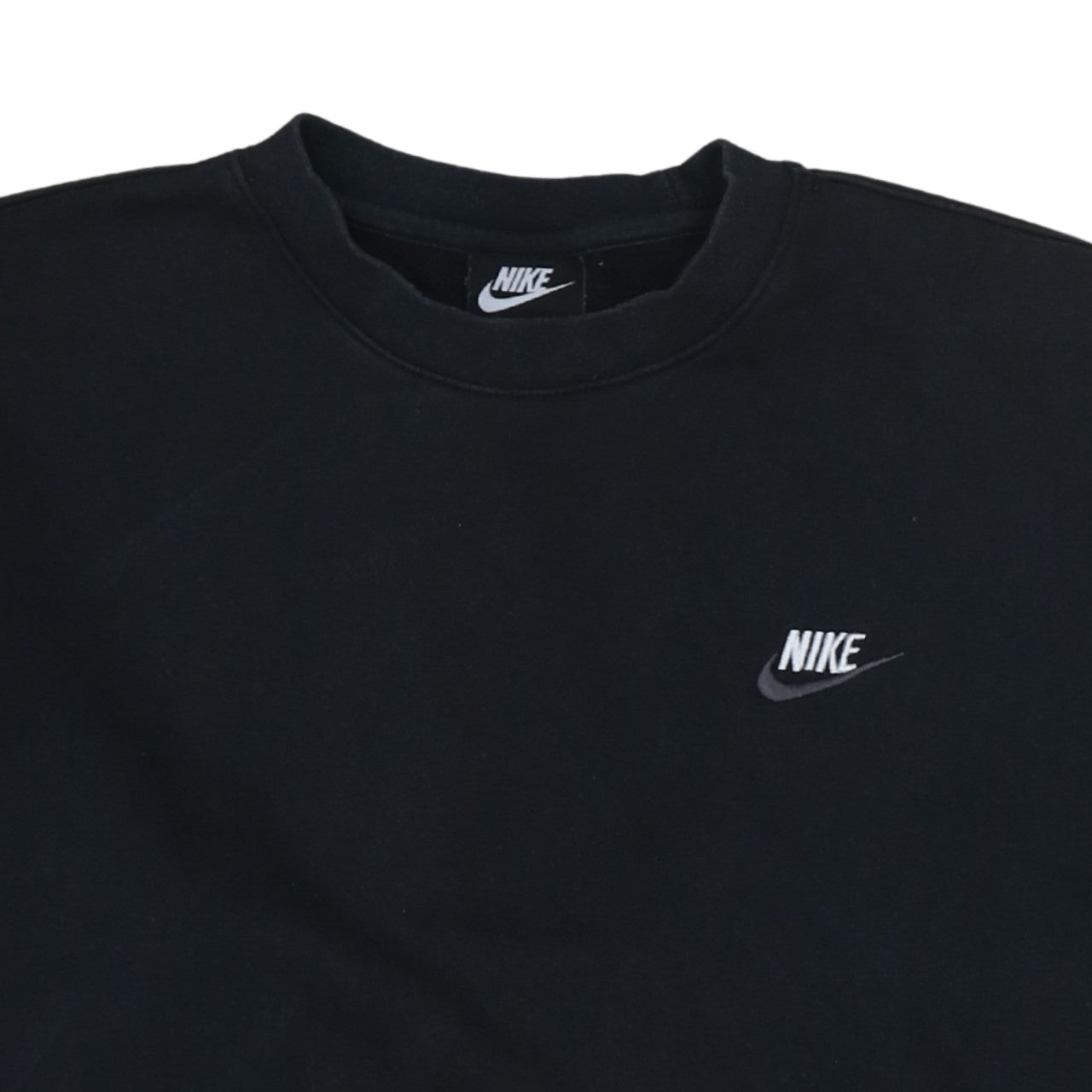 Nike Men's Black Crew Neck Pullover Sweatshirt Size M