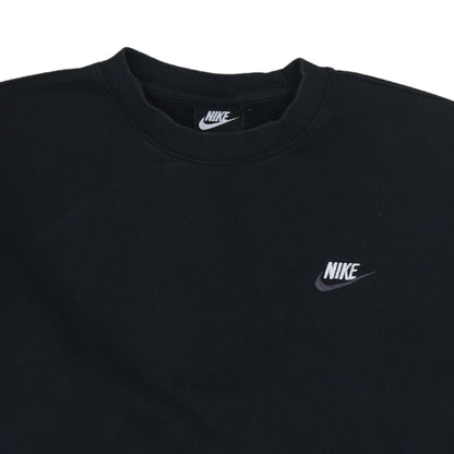Nike Men's Black Crew Neck Pullover Sweatshirt Size M