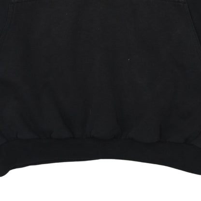 Adidas Men Black Pullover Hoodie Classic 3-Stripes D7 Size L