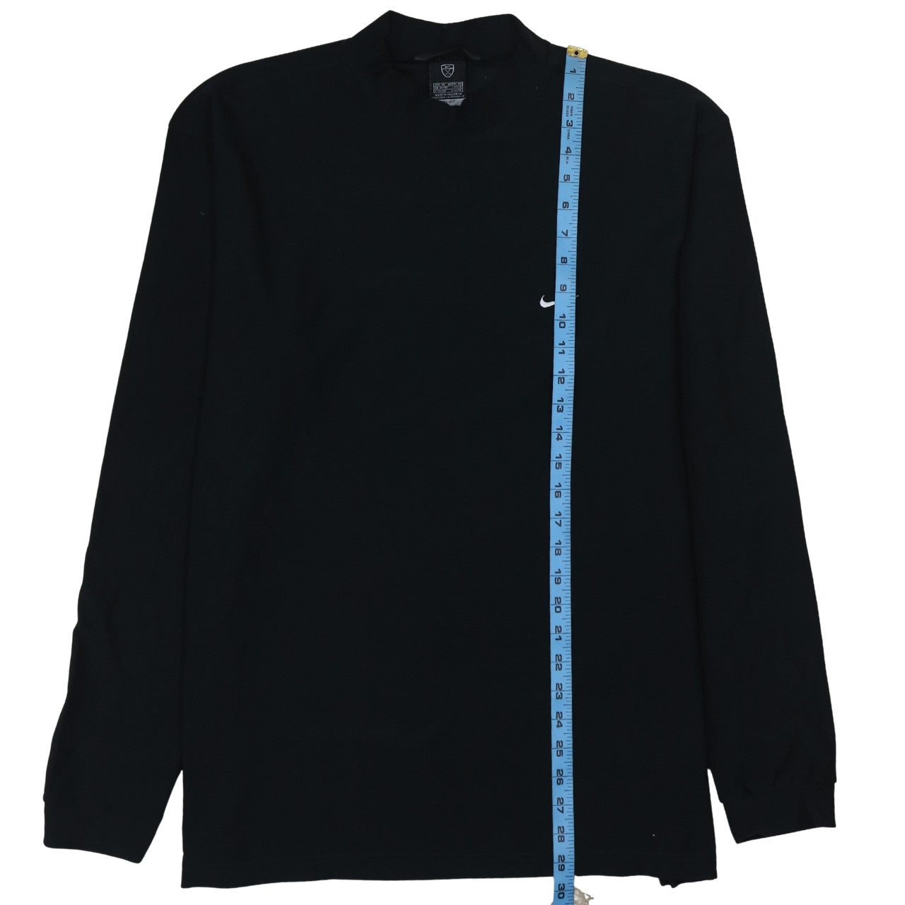 Nike Men Black XL Dri-Fit Mock Neck Long Sleeve Sweatshirt