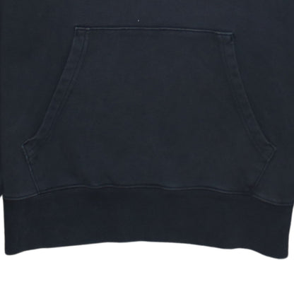 Champion Men's Black Pullover Hoodie Medium Embroidered Logo