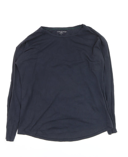 Tommy Hilfiger Men’s Blue Long Sleeve Cotton Top M