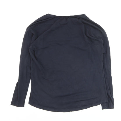 Tommy Hilfiger Men’s Blue Long Sleeve Cotton Top M