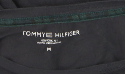 Tommy Hilfiger Men’s Blue Long Sleeve Cotton Top M